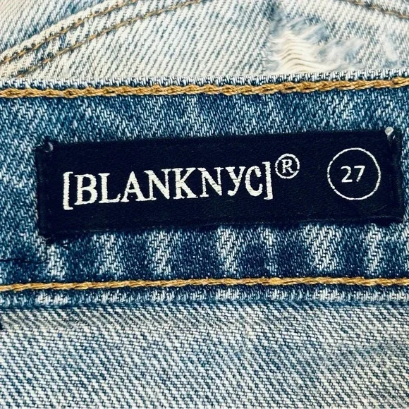 Blank NYC Cut Off Button Fly Denim Shorts size 27 - Picture 5 of 5
